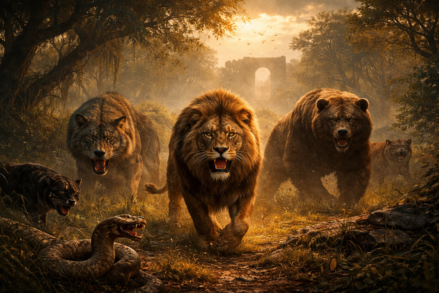 Wild Animals and Empty Space